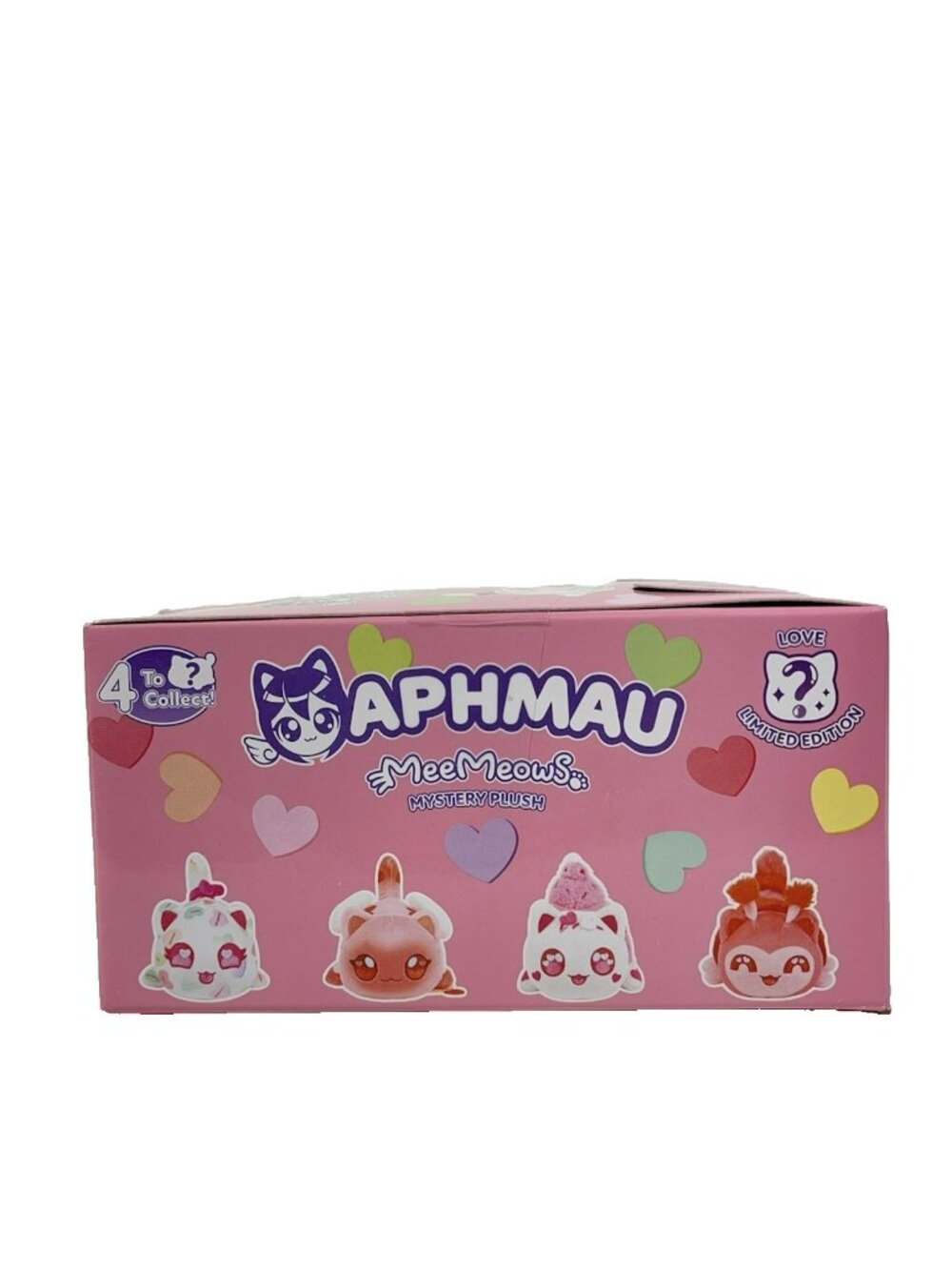 Aphmau MeeMeows Plush Hearts Cupcake Cat Valentines Day Love Limited Edition - Picture 14 of 16